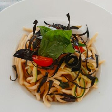 STROZZAPRETI ALLE VERDURE